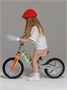Беговел двухколесный Amarobaby, Twinkle, серый/зеленый AB24-34TWIN/1113