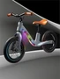 Двухколесный беговел Amarobaby Tornado, серый AB24-34NB/11