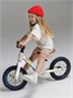 Двухколесный беговел Amarobaby Tornado, серый AB24-34NB/11