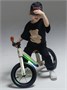 Двухколесный беговел Amarobaby Tornado, серый AB24-34NB/11