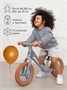 Двухколесный беговел Amarobaby Twist, серый/оранжевый AB23-34TW/0905