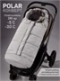 Конверт зимний детский Amarobaby POLAR, серый, размер 105 AB-OD25-6103P-SE-105
