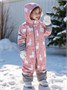 Комбинезон детский зимний Amarobaby Adventure, розовый, лама AB-OD25-6202AD/06-86