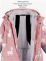 Комбинезон детский зимний Amarobaby Adventure, розовый, лама AB-OD25-6202AD/06-86