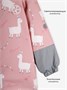 Комбинезон детский зимний Amarobaby Adventure, розовый, лама AB-OD25-6202AD/06-86