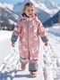 Комбинезон детский зимний Amarobaby Adventure, розовый, лама AB-OD25-6202AD/06-86