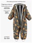 Комбинезон детский зимний Amarobaby Adventure, серый, медведи AB-OD25-6202AD/11-86