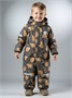 Комбинезон детский зимний Amarobaby Adventure, серый, медведи AB-OD25-6202AD/11-86