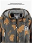 Комбинезон детский зимний Amarobaby Adventure, серый, медведи AB-OD25-6202AD/11-86
