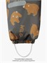 Комбинезон детский зимний Amarobaby Adventure, серый, медведи AB-OD25-6202AD/11-86