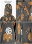 Комбинезон детский зимний Amarobaby Adventure, серый, медведи AB-OD25-6202AD/11-86