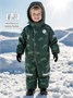 Комбинезон детский зимний Amarobaby Adventure, зеленый, машины AB-OD25-6202AD/13-86