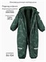 Комбинезон детский зимний Amarobaby Adventure, зеленый, машины AB-OD25-6202AD/13-86