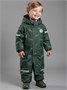 Комбинезон детский зимний Amarobaby Adventure, зеленый, машины AB-OD25-6202AD/13-86