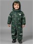 Комбинезон детский зимний Amarobaby Adventure, зеленый, машины AB-OD25-6202AD/13-86