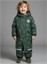 Комбинезон детский зимний Amarobaby Adventure, зеленый, машины AB-OD25-6202AD/13-86