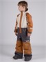 Комбинезон детский зимний Amarobaby Active, бежевый AB-OD25-6202ACT/03-104