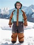 Комбинезон детский зимний Amarobaby Active, голубой AB-OD25-6202ACT/19-104