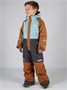 Комбинезон детский зимний Amarobaby Active, голубой AB-OD25-6202ACT/19-104