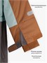 Комбинезон детский зимний Amarobaby Active, голубой AB-OD25-6202ACT/19-104