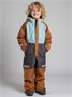Комбинезон детский зимний Amarobaby Active, голубой AB-OD25-6202ACT/19-104