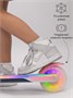 Самокат детский двухколёсный Amarobaby, Bloom, серый/розовый AB24-27BLO/1106