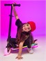 Самокат детский двухколёсный Amarobaby, Bloom, серый/розовый AB24-27BLO/1106