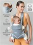 Эргорюкзак Amarobaby Snuggle, серый AB24-30SNUG/11