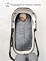 Конверт стеганый детский зимний Amarobaby HEAT, серый, размер 85 AB-OD24-6102H-SE-85