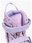 Ролики Amarobaby Glide раздвижные со светящимися колесами и защитой, фиолетовый/розовый AB23-35TN/2206-25