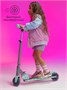 Самокат детский двухколёсный Amarobaby, Energy, серый/мятный AB23-27ENE/1132
