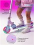 Самокат детский двухколёсный Amarobaby, Energy, фиолетовый/голубой AB23-27ENE/2219