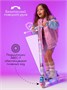 Самокат детский двухколёсный Amarobaby, Energy, фиолетовый/голубой AB23-27ENE/2219