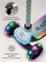 Самокат (кикборд) трехколёсный Amarobaby, Blaze, мятный AB23-27BLA/32