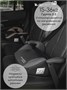 Автокресло детское (бустер) AMAROBABY Enjoy, группа III, (чёрный/серый) AB222007EChSe/09