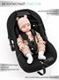 Автокресло детское AMAROBABY Baby comfort, группа 0+, (чёрный) AB222008BC/09