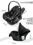 Автокресло детское AMAROBABY Baby comfort, группа 0+, (чёрный) AB222008BC/09