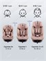 Автокресло детское AMAROBABY Brilliant ISOFIX класс D, группа 0+/1/2/3, (бежевый) AMARO-2003-BrBe