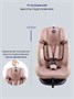 Автокресло детское AMAROBABY Brilliant ISOFIX класс D, группа 0+/1/2/3, (бежевый) AMARO-2003-BrBe
