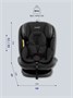 Автокресло детское AMAROBABY ST-3, Isofix класс D, группа 0+/1/2/3 AMARO-2003-Ch