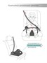 Автокресло детское (бустер) AMAROBABY Easy way, группа III, (серый/чёрный) AB212007EWSCh/11