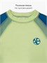 Костюм купальный для мальчика Amarobaby Surf (в наборе: шорты и лонгслив), оливковый/синий АВ-ODN26-41SF/4020-98
