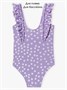 Купальник слитный для девочки Amarobaby Pearl Cascade, фиолетовый АВ-OD26-41PC/22-92