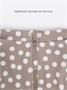 Купальник слитный для девочки на молнии с длинным рукавом Amarobaby Pearl Cascade, бежевый АВ-OD26-41PC/03-92