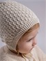 Шапочка детская вязаная Amarobaby Berry, демисезонная, светло-бежевый AB-OD26-BER16/38-38