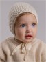 Шапочка детская вязаная Amarobaby Berry, демисезонная, светло-бежевый AB-OD26-BER16/38-38