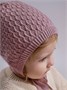 Шапочка детская вязаная Amarobaby Berry, демисезонная, пудровый AB-OD26-BER16/27-38