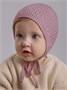 Шапочка детская вязаная Amarobaby Berry, демисезонная, пудровый AB-OD26-BER16/27-38