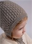 Шапочка детская вязаная Amarobaby Berry, демисезонная, коричневый AB-OD26-BER16/12-38