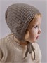 Шапочка детская вязаная Amarobaby Berry, демисезонная, коричневый AB-OD26-BER16/12-38
